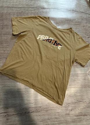 Футболка нюдовая хлопковая женская