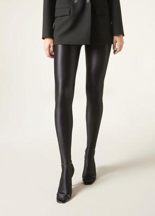 Блестящие колготки calzedonia