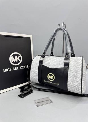 Сумка белая женская  michael kors сумка  майкл корс