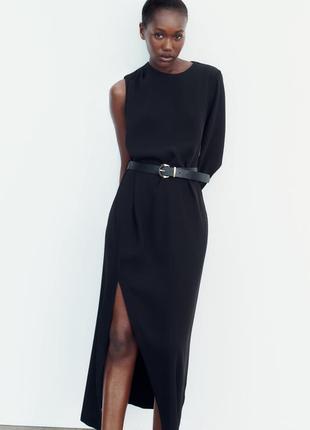 Асимметричное платье zara🖤