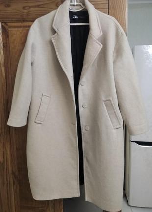 Пальто женское zara, xl