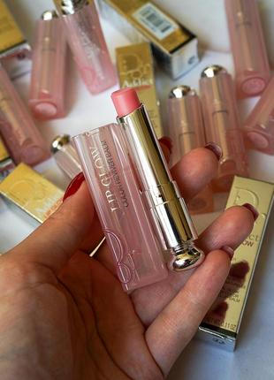 Бальзам для губ  addict lip glow 001 pink