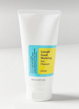 Cosrx утренний очищающий гель с низким уровнем ph c low ph good morning gel cleanser 150 мл