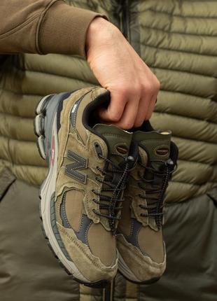 Кроссовки new balance 2002r protection pack haki