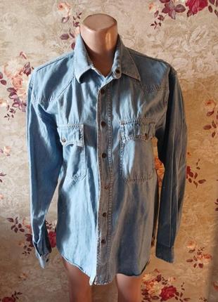 Сорочка джинс