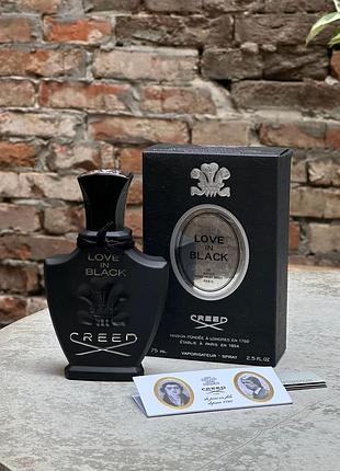 Парфумована вода creed love in black 75 ml