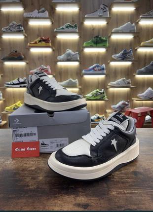 Сникерсы rick owens x converse low black