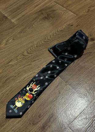 Галстук новогодний с новогодней мелодией