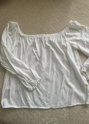 Блуза з відкритими плечима