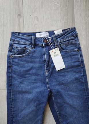 Джинси нові слім висока посадка 34 reserved