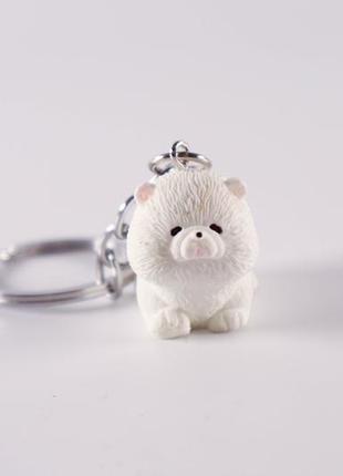 Брелок для ключей собака чау-чау 3.1 см