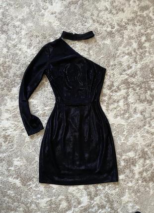 Сияющее платье с чокером🖤