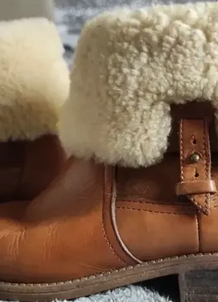 Женские кожаные зимние сапоги ugg