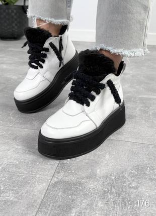 Ботинки натуральная кожа