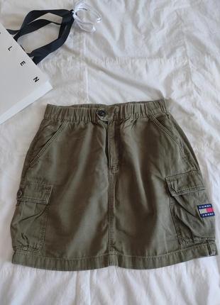 Юбка cotton tommy hilfiger карго