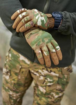 Тактические полнопалые варежки на весну/осень/лето