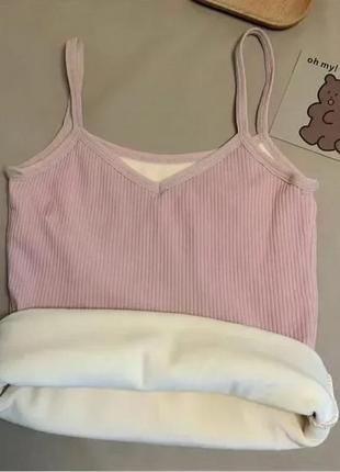 Теплая мыльная маечка