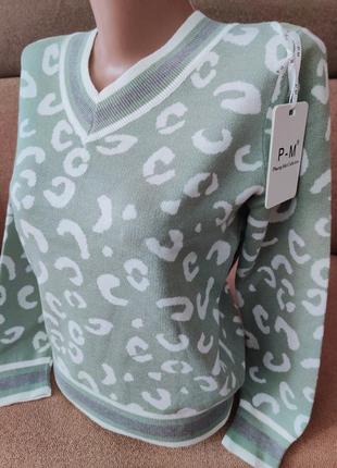 Джемпер с длинным рукавом размер 46-48