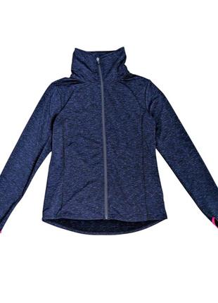 Жіноча спортивна утеплена термокофта на блискавці