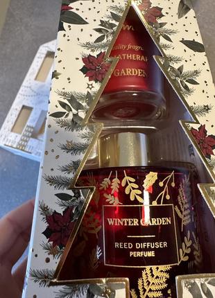 Подарок на новый ч, набор подарочный, арома свечи и аромадиффузор