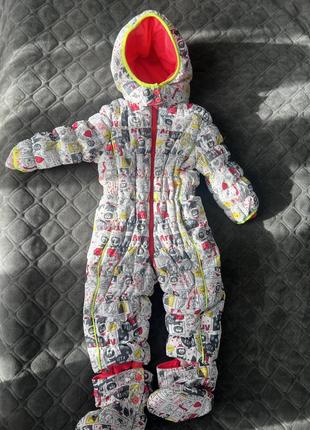Новый зимний термокомбинезон chicco
