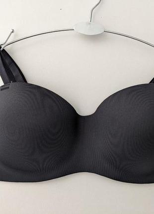 Бесшовный бюстгалтер без косточек бюст лифчик анжелика без пуш-ап анатомический