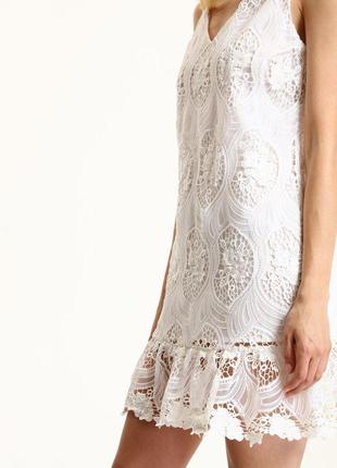 Шикарне біле плаття елегантное вечірній весільну від top secret4 фото