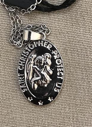 Кулон с цепочкой сталь