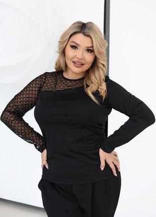 Дуже ніжна та жіноча кофтина, рукав сітка. ви будете зачаровувати погляди