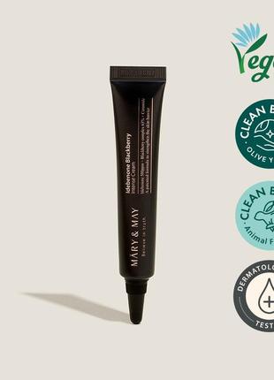 Крем з ідебеноном та ожиновим комплексом mary&may idebenone blackberry intense cream