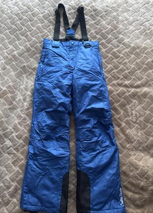 Фірмові оригінальні термоштани напівкомбінезон лижний crivit sports