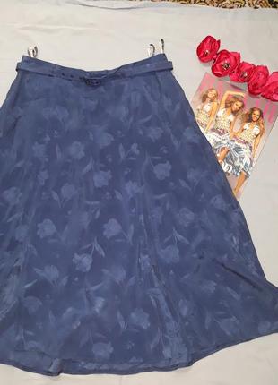 Спідниця жіноча розмір 48-50/16 ошатна 100 віскозний шовк gerry weber