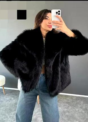 Шуба в стиле zara