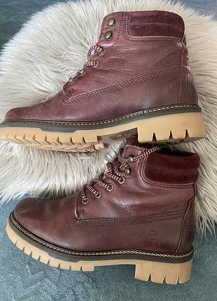 Ботинки tamaris (кожа)