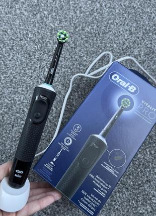 Електрична зубна щітка braun oral-b vitality d103 pro protect x clean