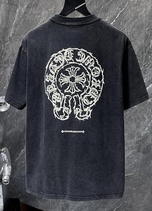 Мужская брендовая футболка люкс качества нrоме неаrts