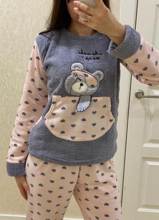 Піжама махра+фліс