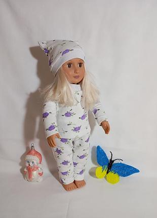 Красивый набор одежды для кукол 45 см, таких как фирмы our generation, american girl, battat и т.д.