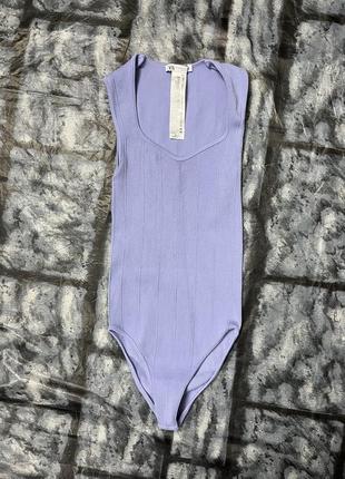 Zara боді в рубчик