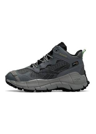 Зимние мужские высокие кроссовки reebok zig kinetica 🆕 зимние рибок с мехом