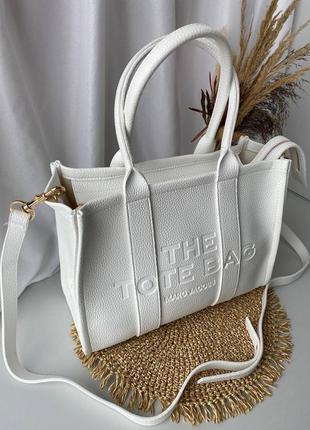Сумка mj tote bag white 10