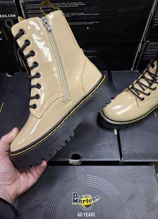 Зимние женские ботинки dr martens с мехом, 36,37,38,39