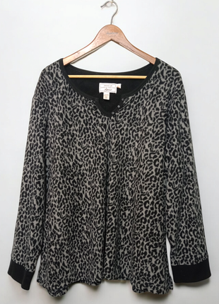 Carole hochman, пижамная домашняя кофта для пышных форм, ботал.