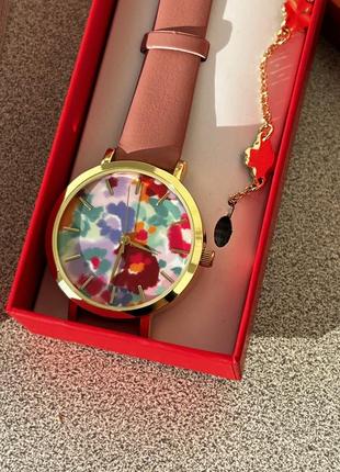 Жіночий наручний кварцовий годинник + браслет avon