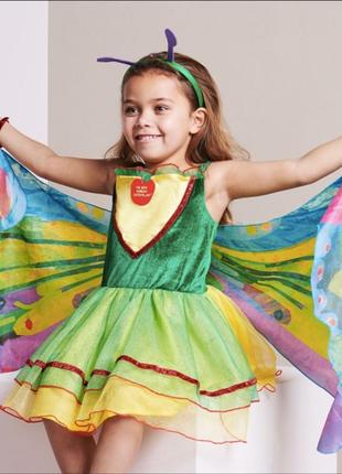Карнавальне плаття "метелик", на зріст 116
