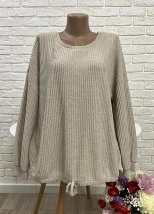 Свитшот реглан кофточка с длинным рукавом р 52 (2xl) бренд "papaya"