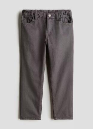 5-6/7-8/8-9 р h&m новые фирменные мего крутые джинсы брюки свободного кроя мальчишки