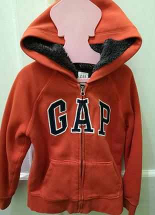Толстовка на шерпі gap для хлопчика 7 років