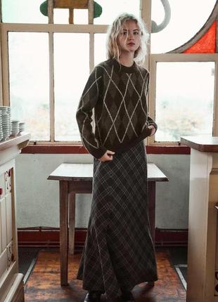 Свитер женский коричневый zara new