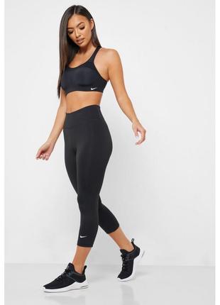 Женские спортивные лосины капри nike one tight capri